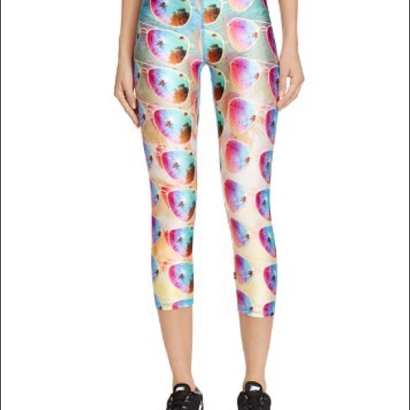 Terez Sunnies Capri Leggings M - Picture 1 of 8